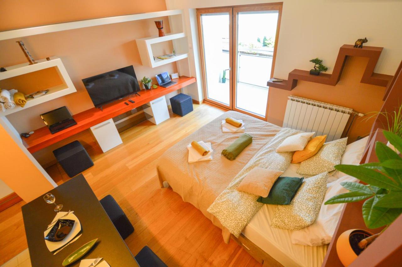 Spacious Studio Park City Novi Sad Bagian luar foto