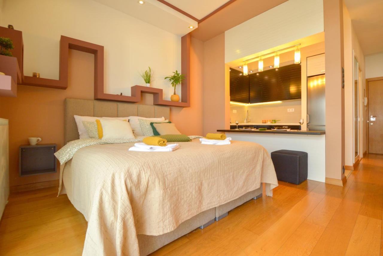 Spacious Studio Park City Novi Sad Bagian luar foto