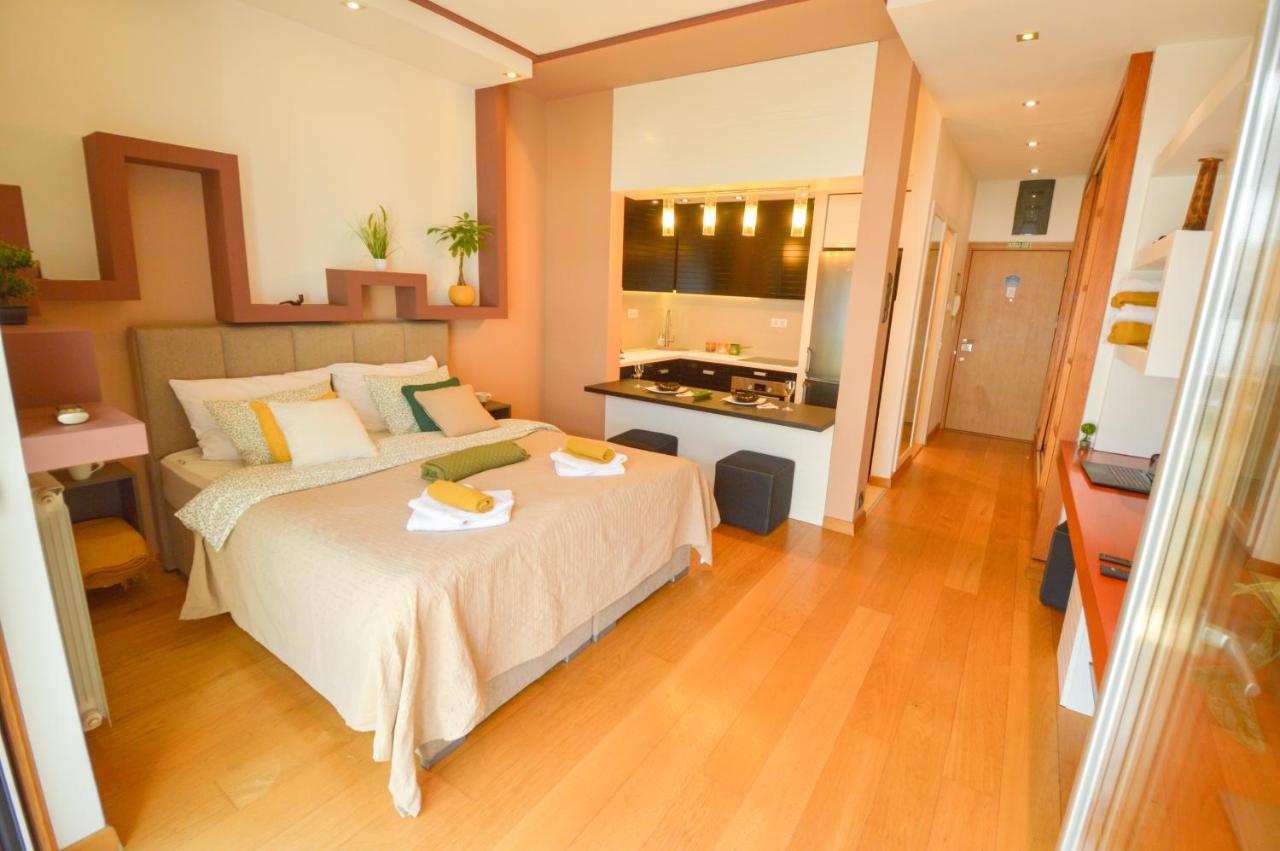 Spacious Studio Park City Novi Sad Bagian luar foto