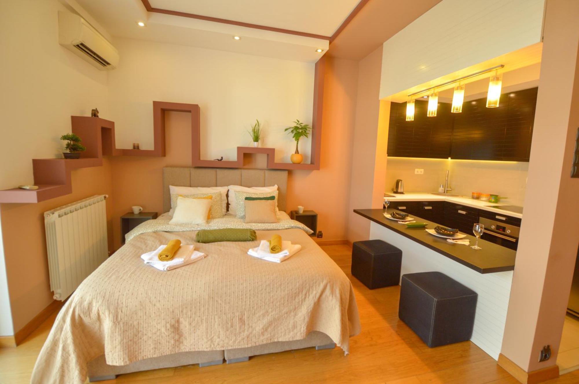 Spacious Studio Park City Novi Sad Bagian luar foto